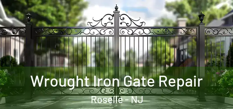 Wrought Iron Gate Repair Roselle - NJ